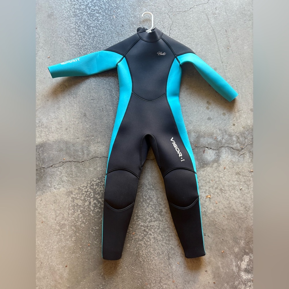 Hevto Kids Wetsuit for Boys Girls Toddler Youth 3/2mm Neoprene Full Wet Suits
